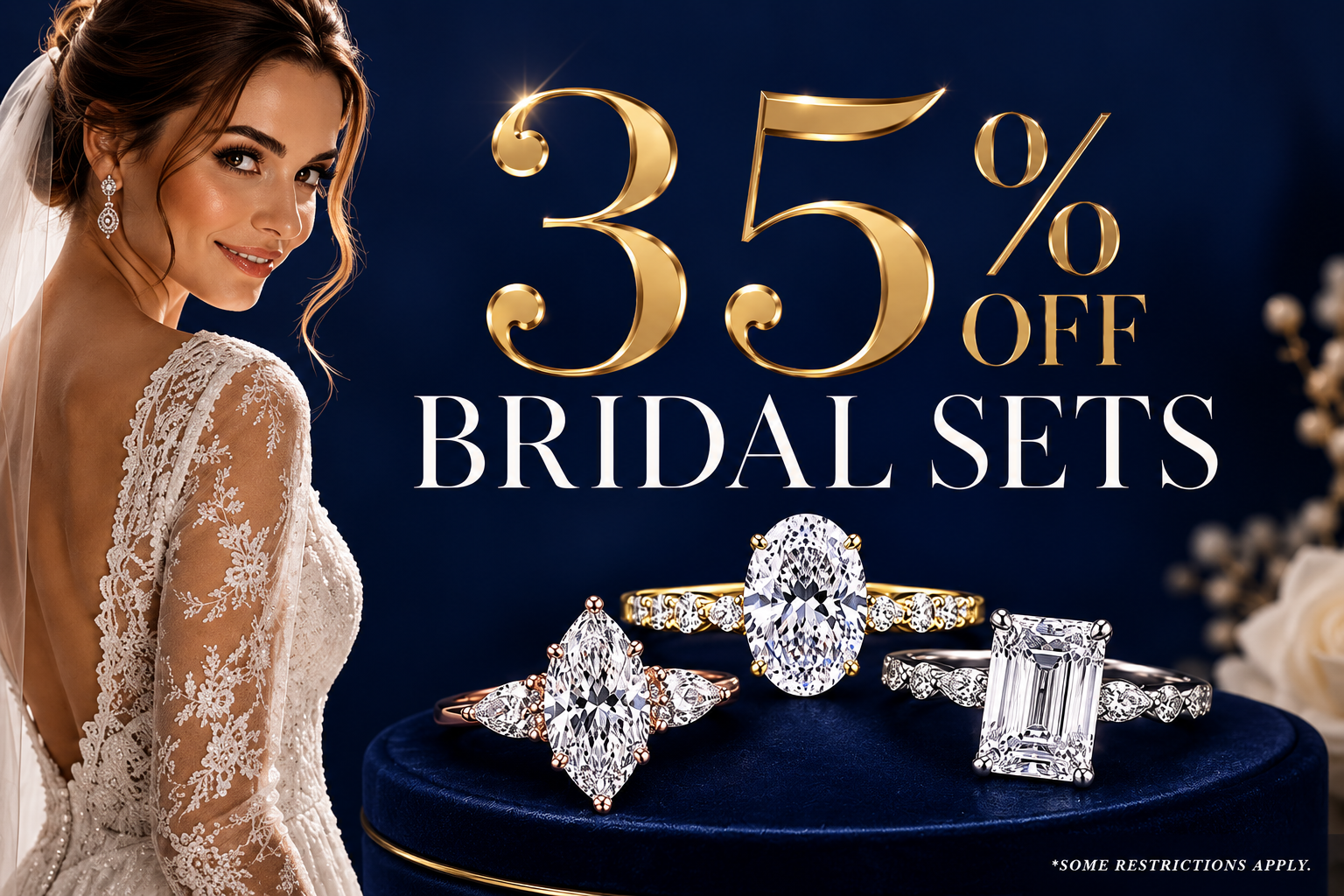 35% off Bridal Sets